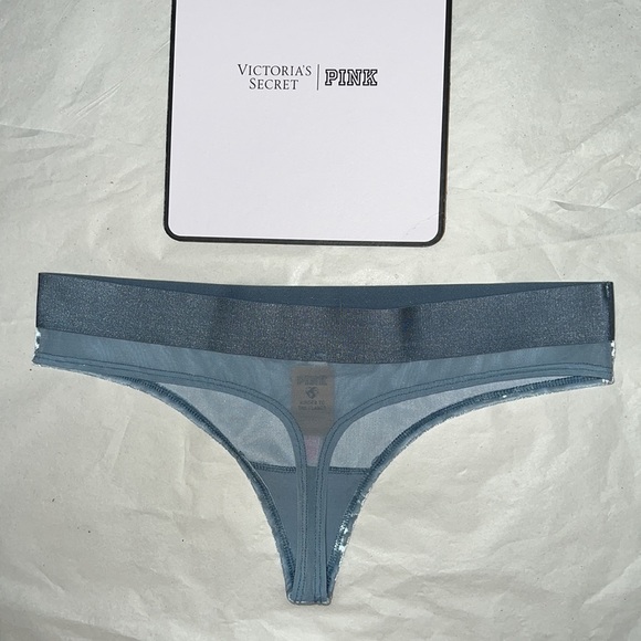 (L) UNISEX Victoria’s Secret Velvet Thong Underwear - Picture 10 of 12